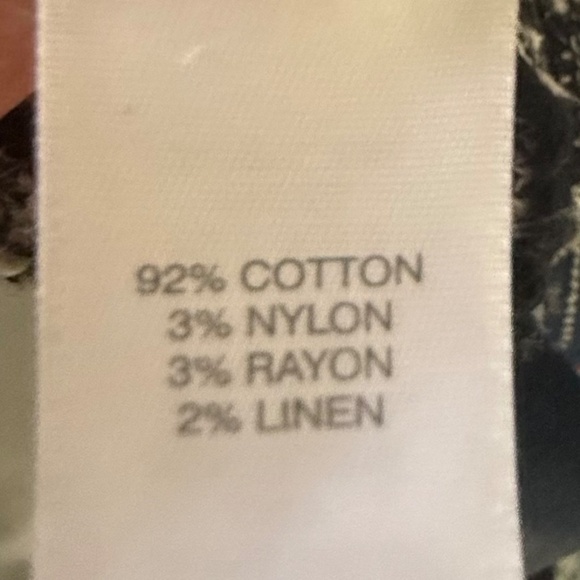 JJill, black and white sweater - Picture 8 of 9